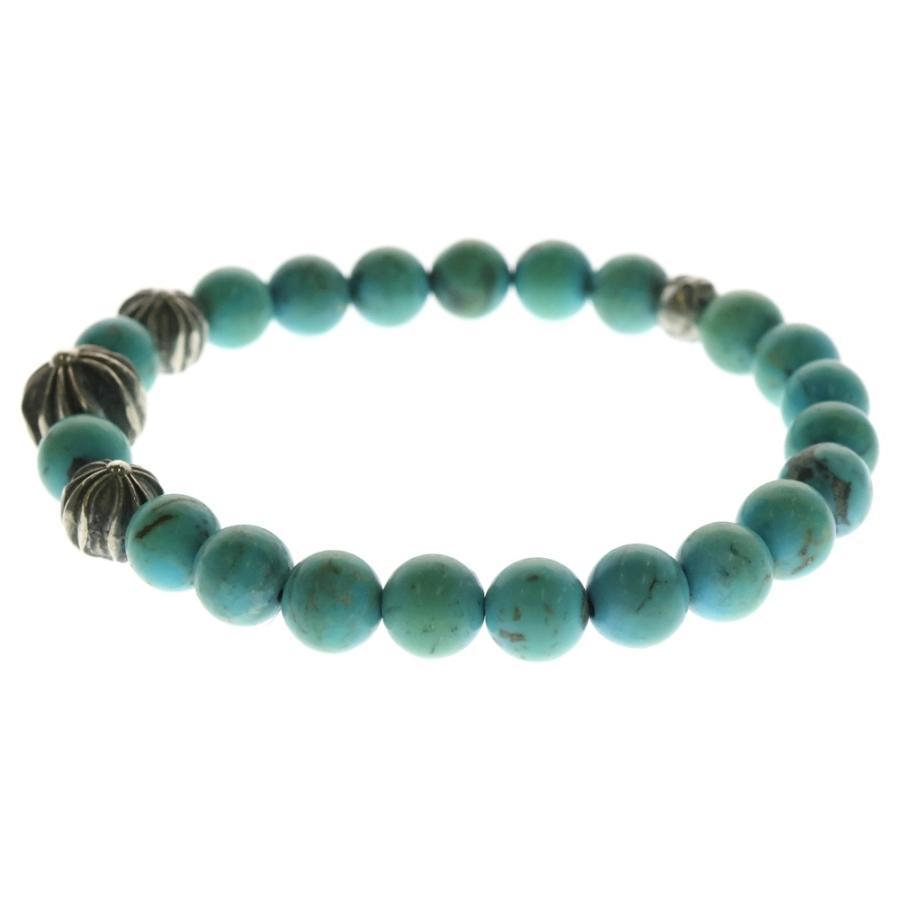 CHROME HEARTS クロムハーツ 8mm BEAD ビーズ ブレスレット シルバー