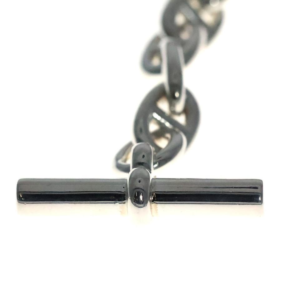 【美品】HERMES シェーヌダンクル PM17 Chaine d'Ancre シェーヌ・ダンクル ブレスレット PM 17コマ[] Chaine d'ancre