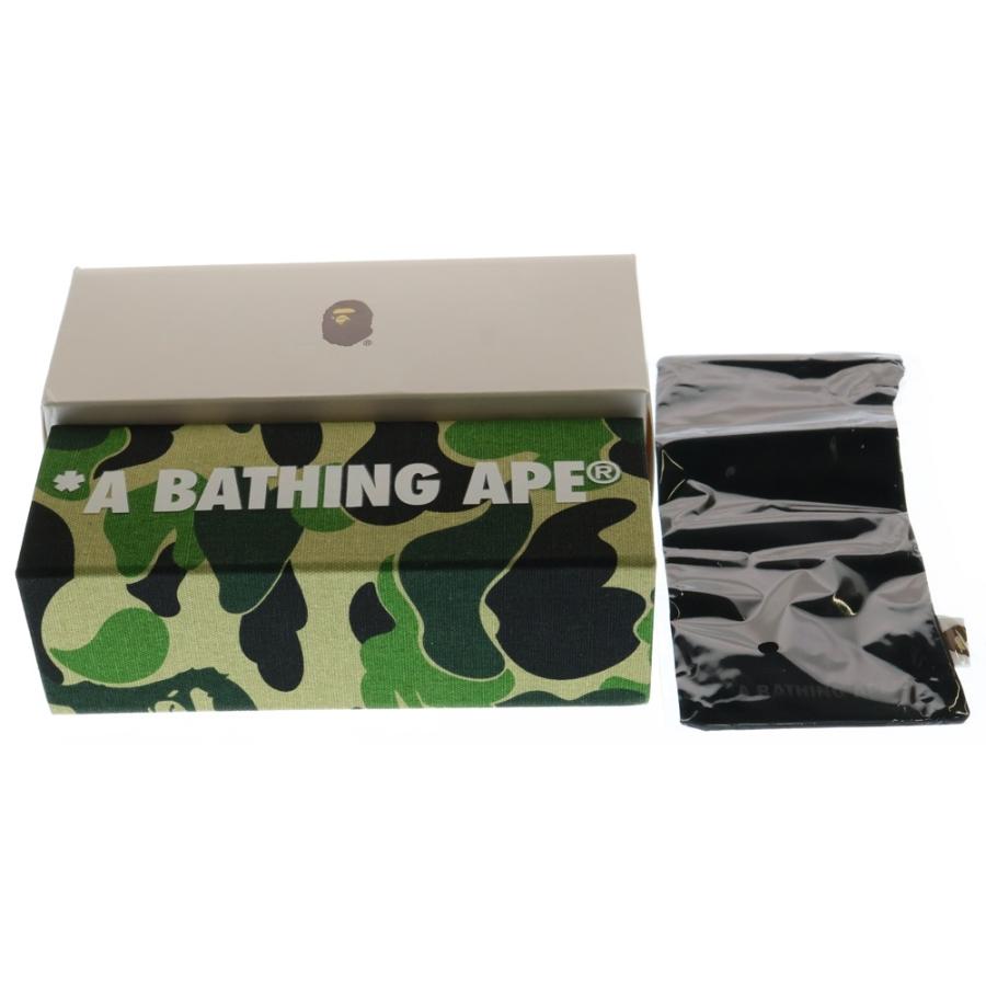A BATHING APE アベイシングエイプ カモ柄 ウェリントン サングラス アイウェア グレー 迷彩 BS13017 A BATHING APE アベイシングエイプ カモ柄 ウェリントン サングラス