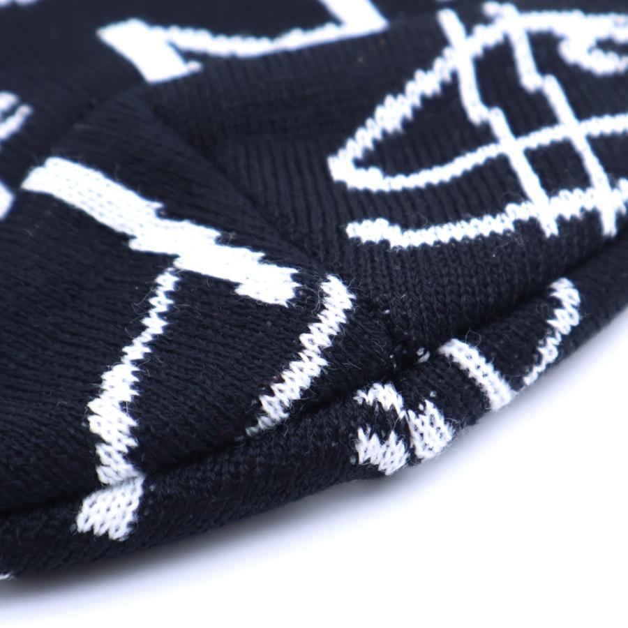 Supreme（シュプリーム） 20AW Black Ark Beanie 総柄 ビーニー ニット