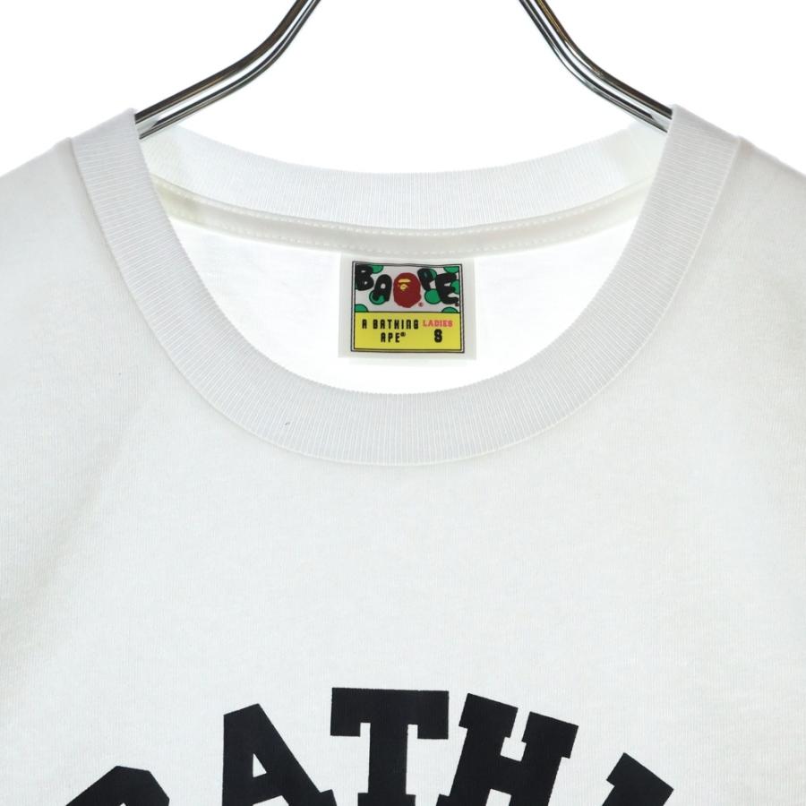 A BATHING APE（アベイシングエイプ） COLLEGE LS TEE クルーネック