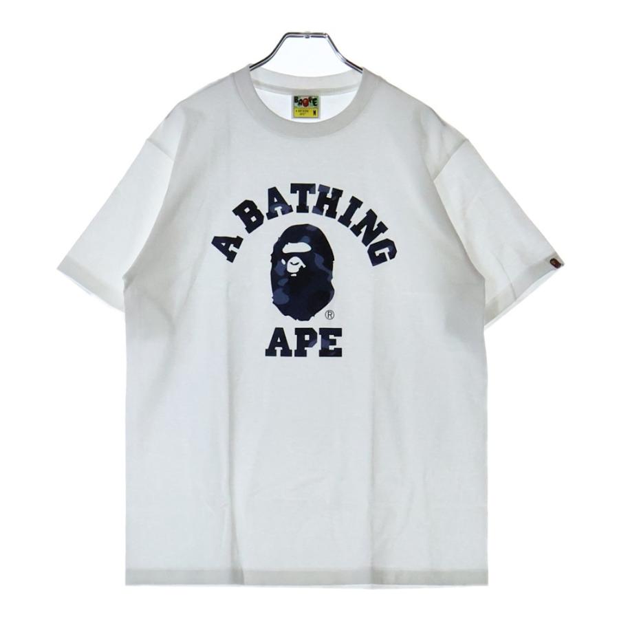 A BATHING APE（アベイシングエイプ） COLOR CAMO COLLEGE TEE