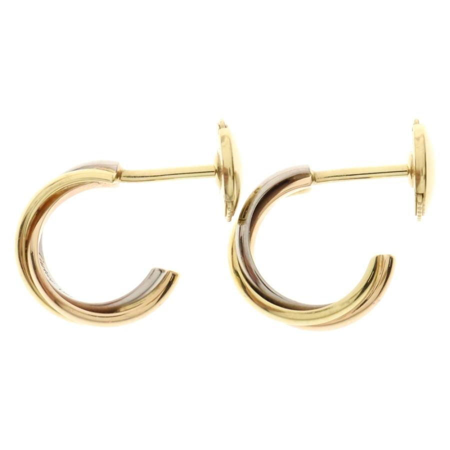 Cartier（カルティエ） トリニティピアス Au750 ゴールド : BRING