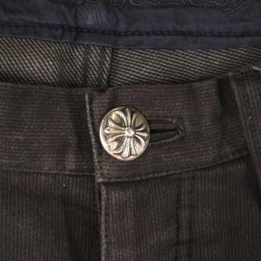CHROME HEARTS（クロムハーツ） DNM PANTS CRS BTN クロスボタンフライ