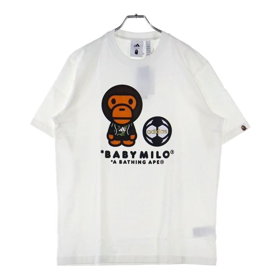 adidas（アディダス） ×A BATHING APE BABY MILO TEE アベイシング