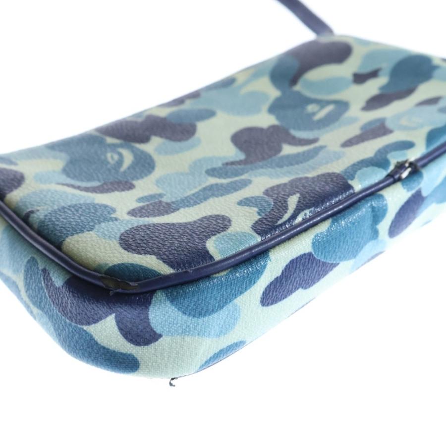 A BATHING APE（アベイシングエイプ） ABC CAMO MINI BAG L カモ総柄