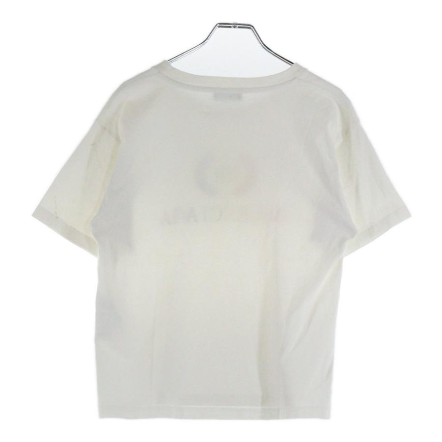 BALENCIAGA バレンシアガ レインボー刺繍ロゴ クルーネック半袖Tシャツ  