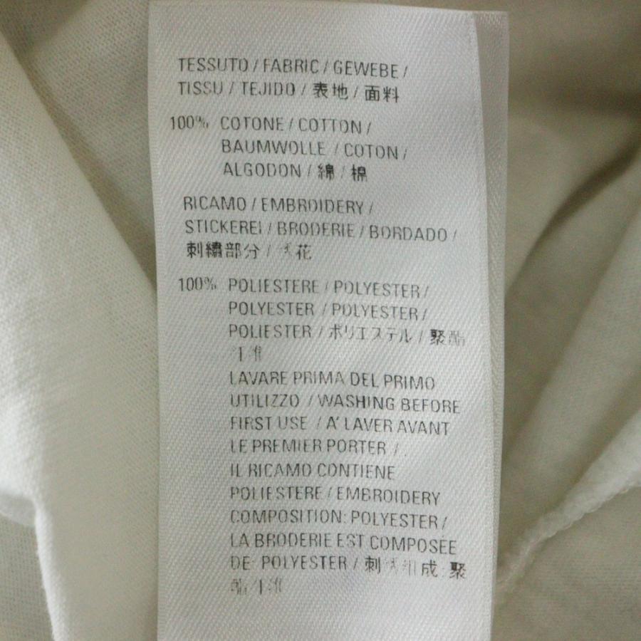 BALENCIAGA バレンシアガ レインボー刺繍ロゴ クルーネック半袖Tシャツ  