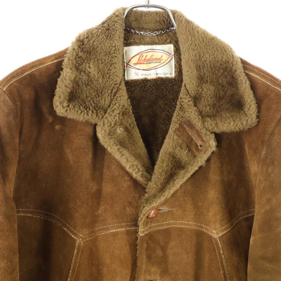 VINTAGE ヴィンテージ 60-70s Lakeland レイクランド スエードボア