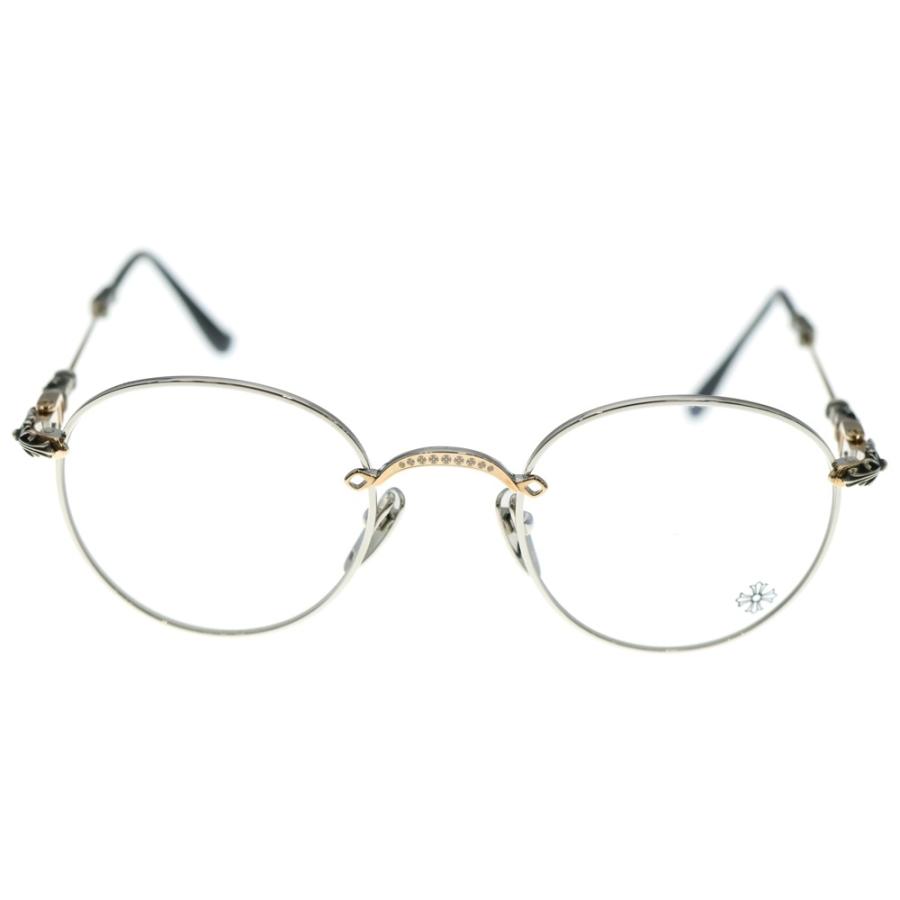 CHROME HEARTS クロムハーツ BUBBA-A クロステンプル メタルフレーム  