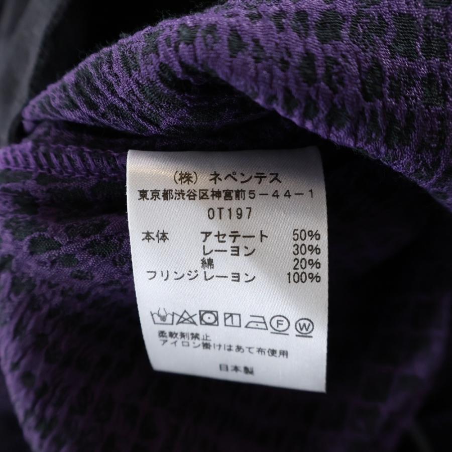 Needles（ニードルス） フリンジ総柄イージースラックスパンツ