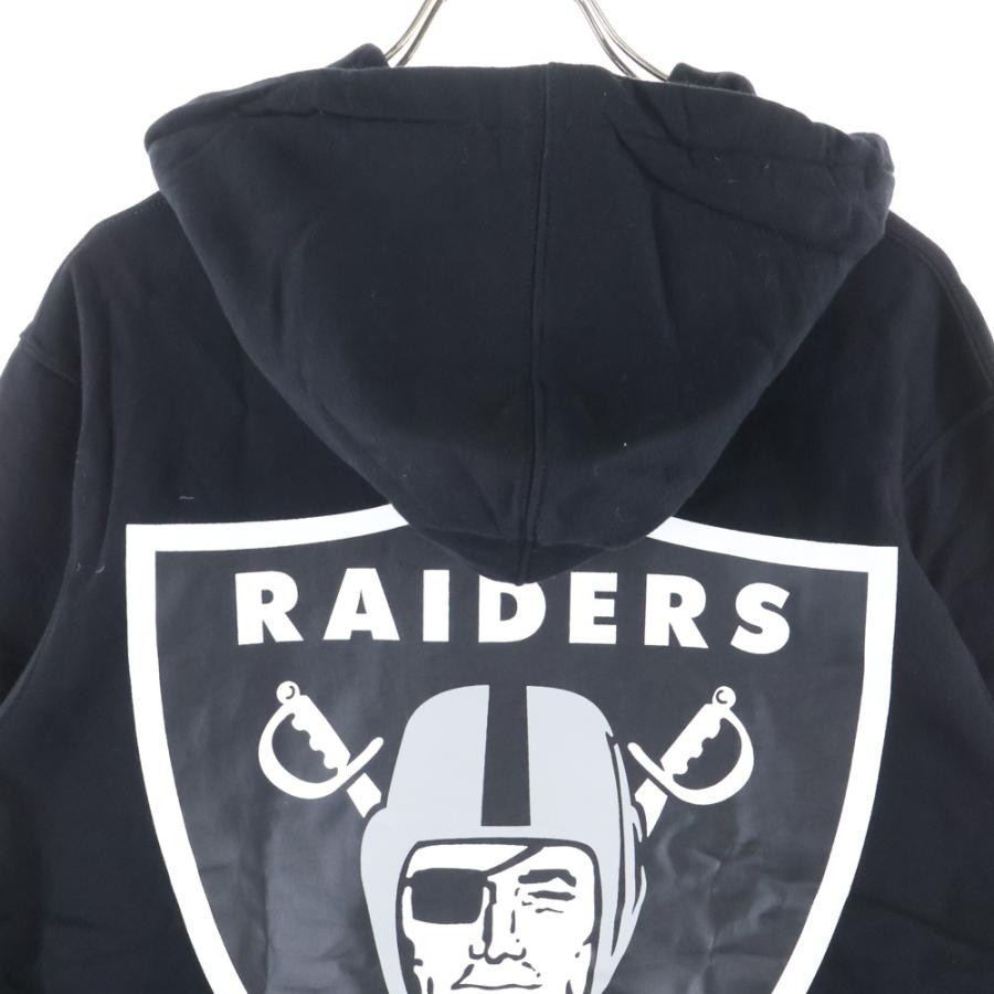 Supreme（シュプリーム） ×NFL Raiders フロント刺繍ロゴ プルオーバー