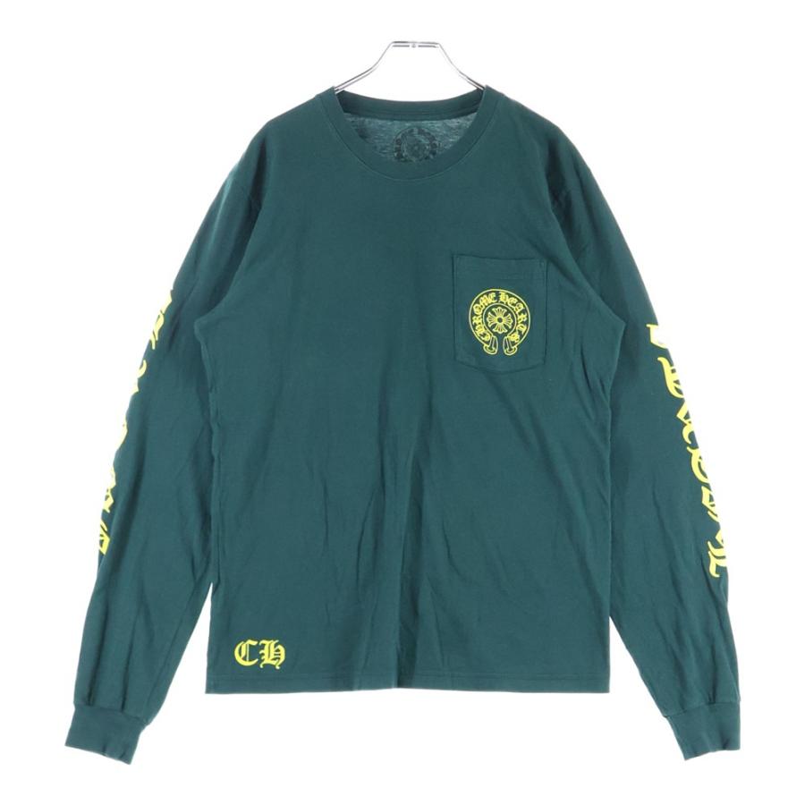 CHROME HEARTS（クロムハーツ） Back Scroll Logo LS Tee/バック