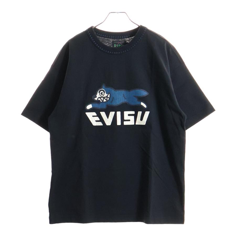 EVISU（エヴィス） エビス ×ICECREAM 両面プリント クルーネック半袖T