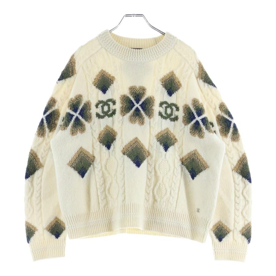 CHANEL（シャネル） ココネージュコレクション 総柄長袖ケーブルニット
