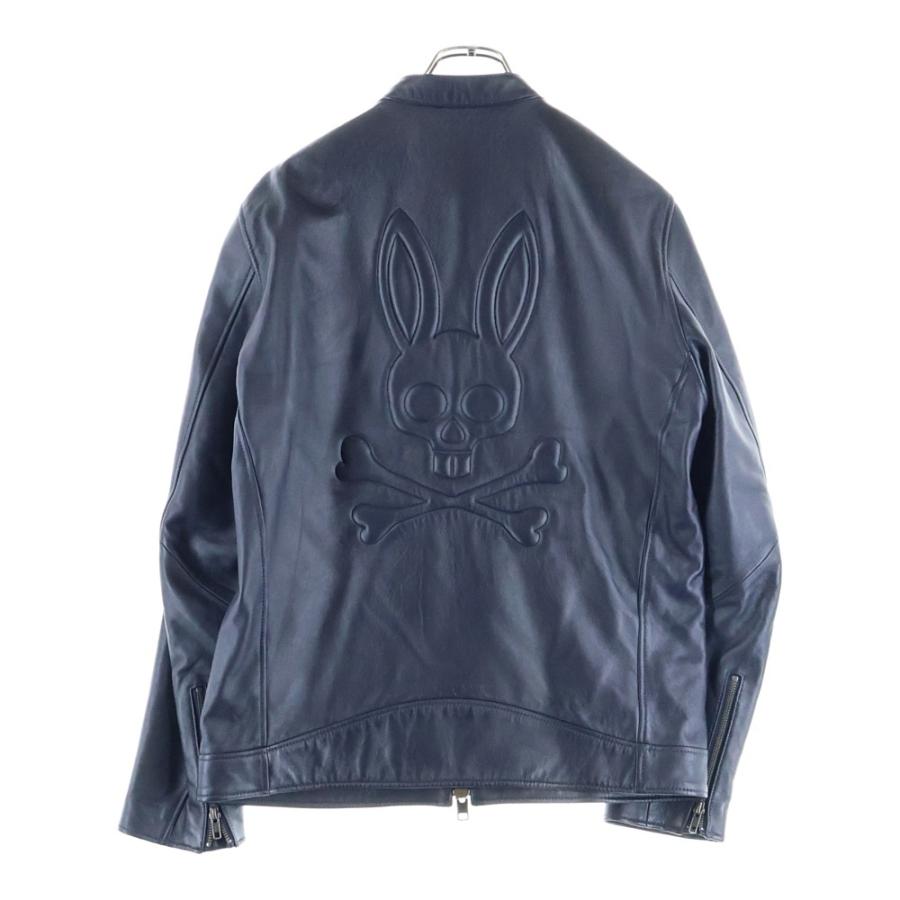 Psycho Bunny（サイコバニー） ラムレザー ブルゾン シングル