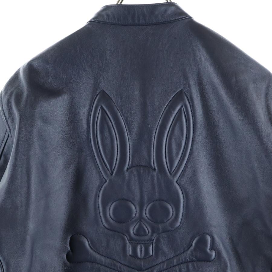 Psycho Bunny（サイコバニー） ラムレザー ブルゾン シングル