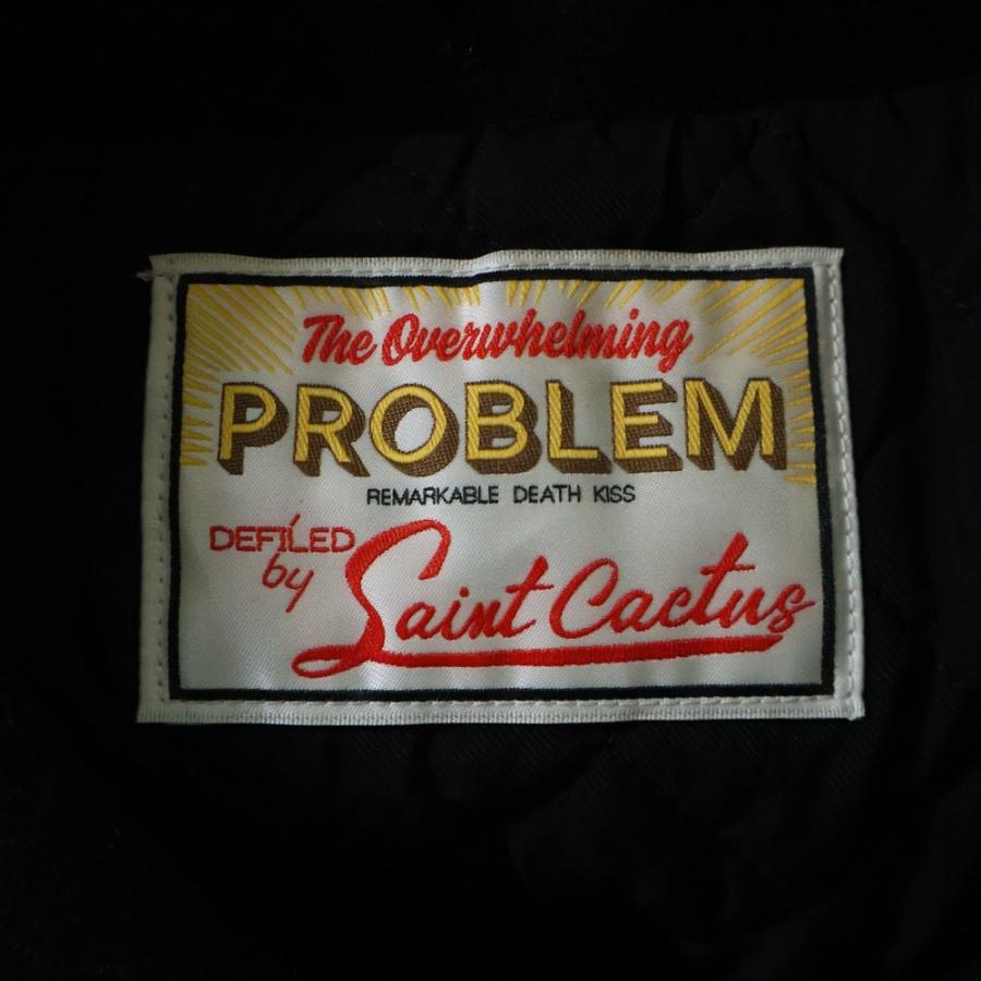 セントマイケル 24AW ×CPFM VARSITY JACKET カクタスプラントフリー