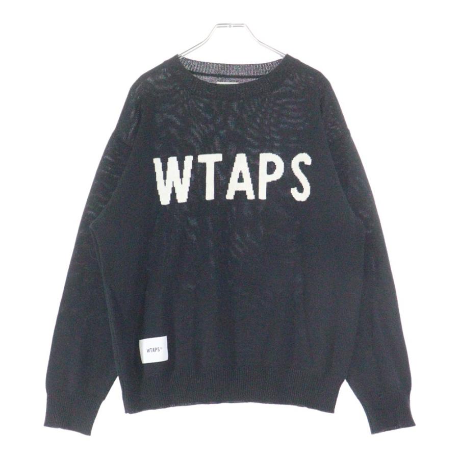 WTAPS（ダブルタップス） DECK SWEATER ロゴ刺繍 クルーネック長袖