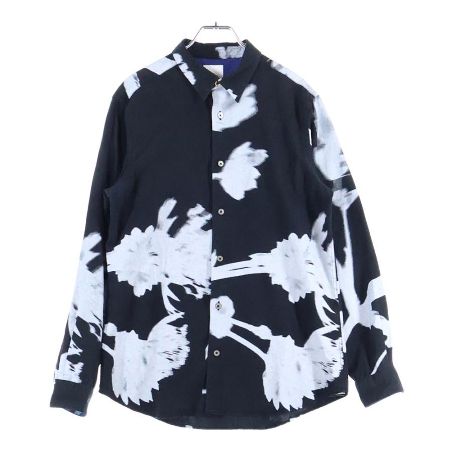 Paul Smith（ポール・スミス） スクリーンフローラル 総柄長袖シャツ