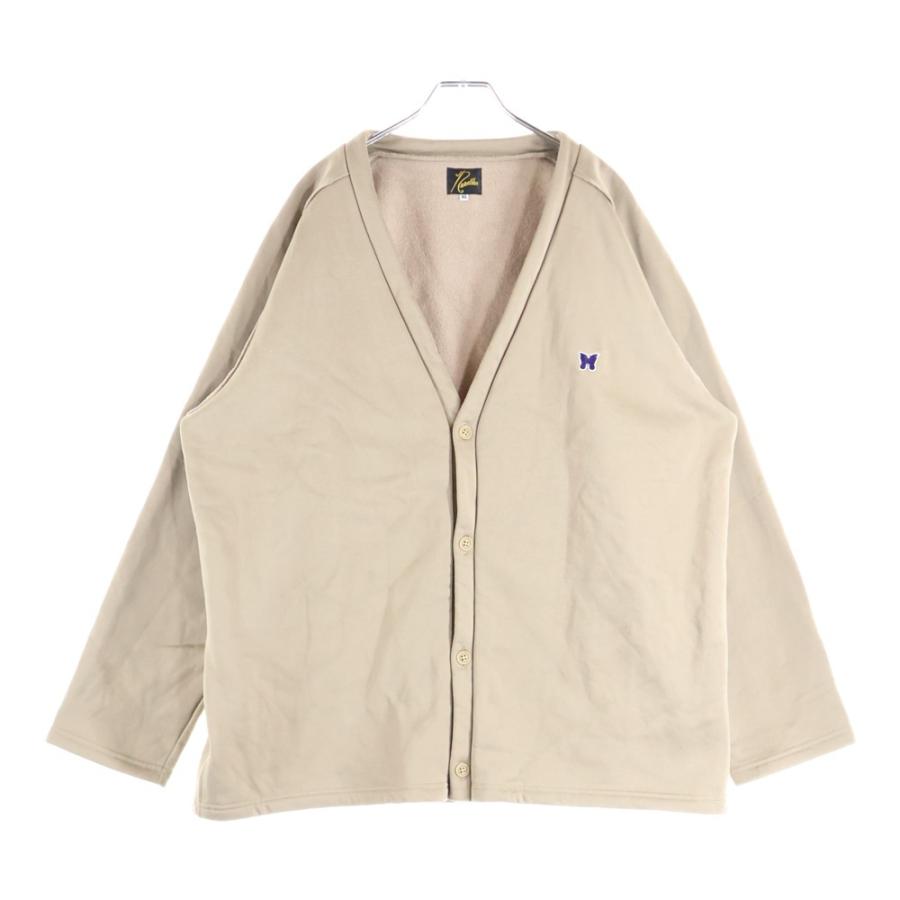 Needles（ニードルス） パピヨン刺繍 中綿 Vネックカーディガン