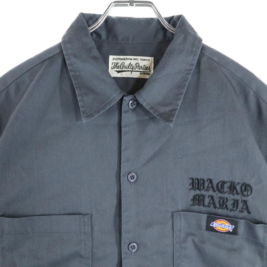 WACKO MARIA（ワコマリア） 24SS ×Dickies WORK SHIRT ディッキーズ