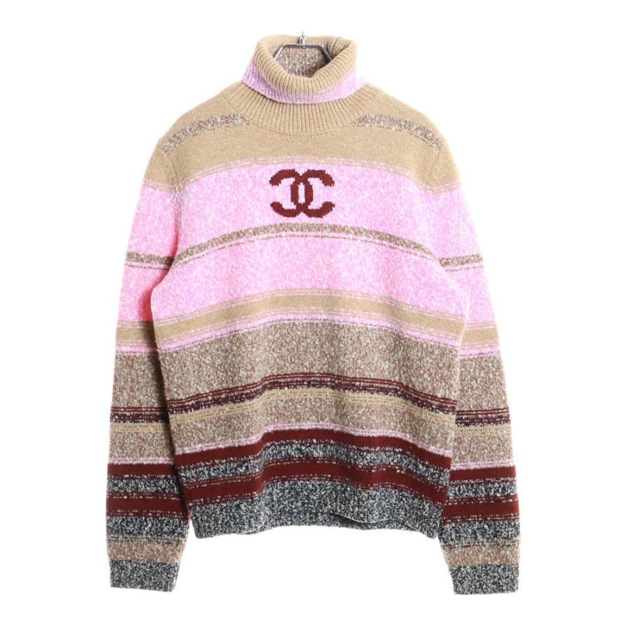 CHANEL（シャネル） ココネージュ タートルネック マルチボーダー