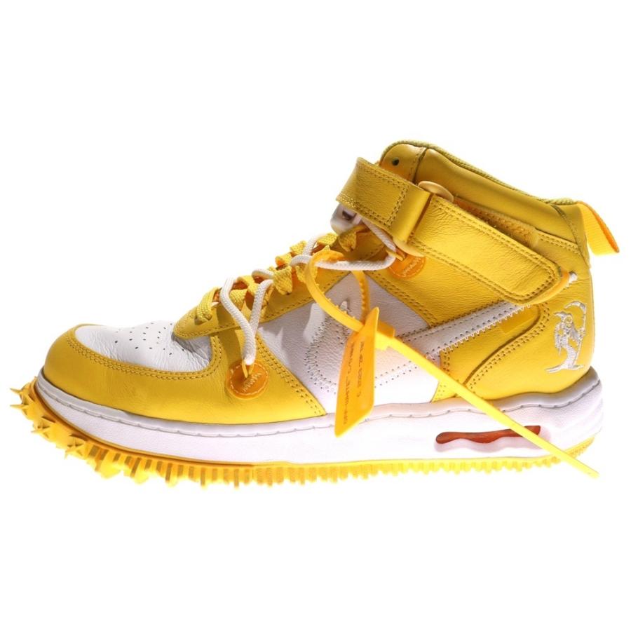 NIKE（ナイキ） ×OFF-WHITE AIR FORCE 1 MID SP LTHR オフホワイト