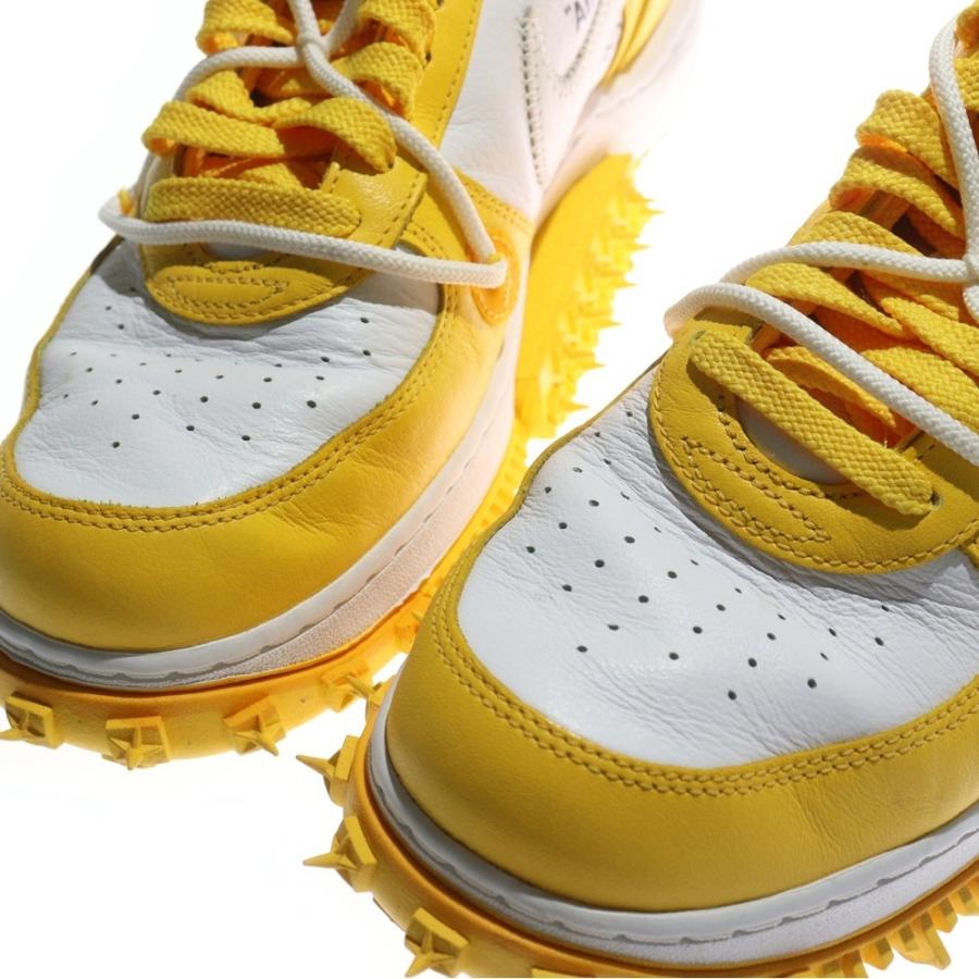 NIKE（ナイキ） ×OFF-WHITE AIR FORCE 1 MID SP LTHR オフホワイト