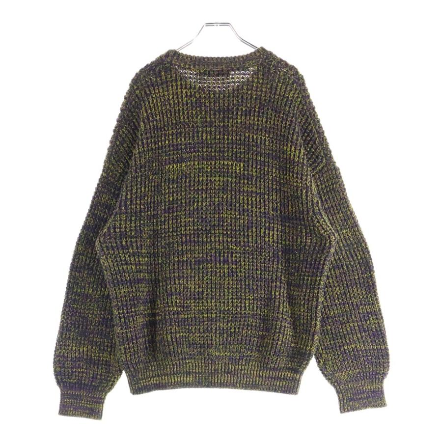 CABaN（キャバン） 20AW コットン カシミヤ ワッフルMIX クルーネック