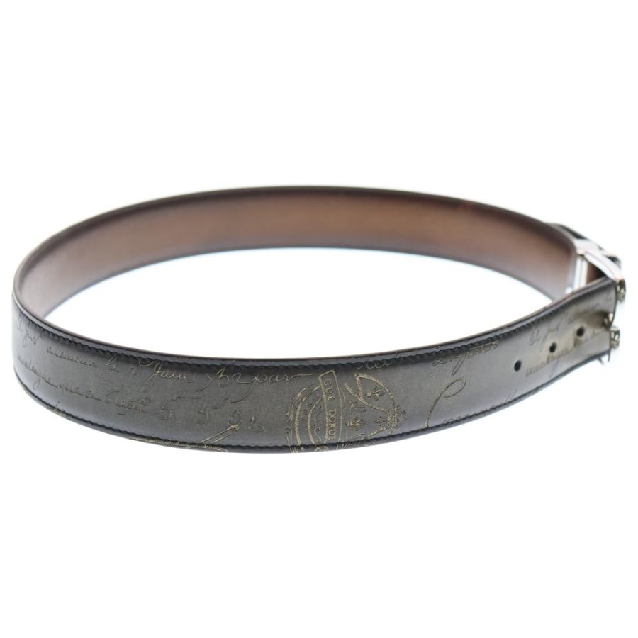 Berluti（ベルルッティ） カリグラフィ Bボリュートレザーベルト