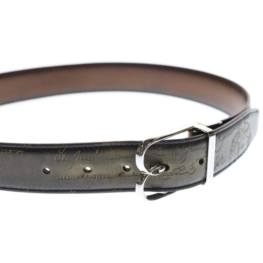 Berluti（ベルルッティ） カリグラフィ Bボリュートレザーベルト