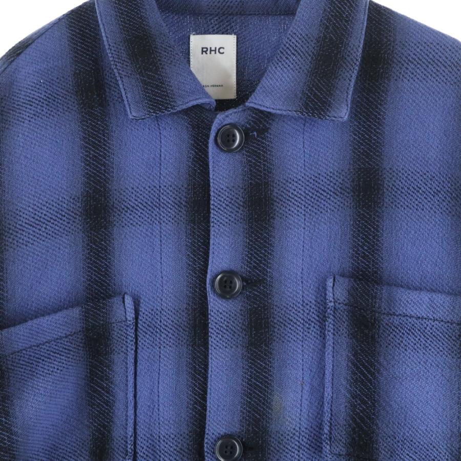 RHC Ron Herman アールエイチシー ロンハーマン Ombre Plaid Shirt