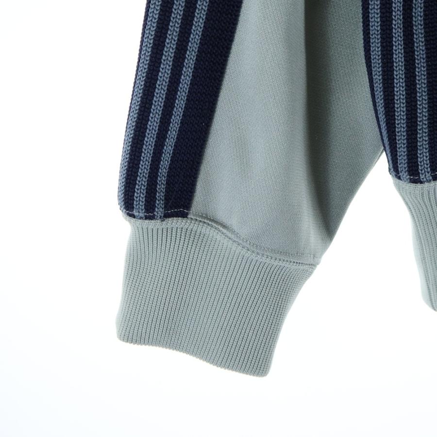 Needles ニードルス トラックジャケット グレー M MR433 Needles（ニードルス） 22SS パピヨン刺繍 トラックジャケット グレー