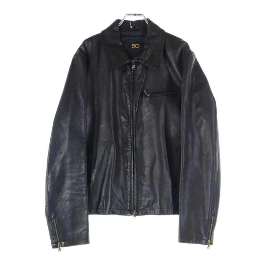 CINQUANTA（チンクワンタ） チンクアンタ ジップアップ レザー