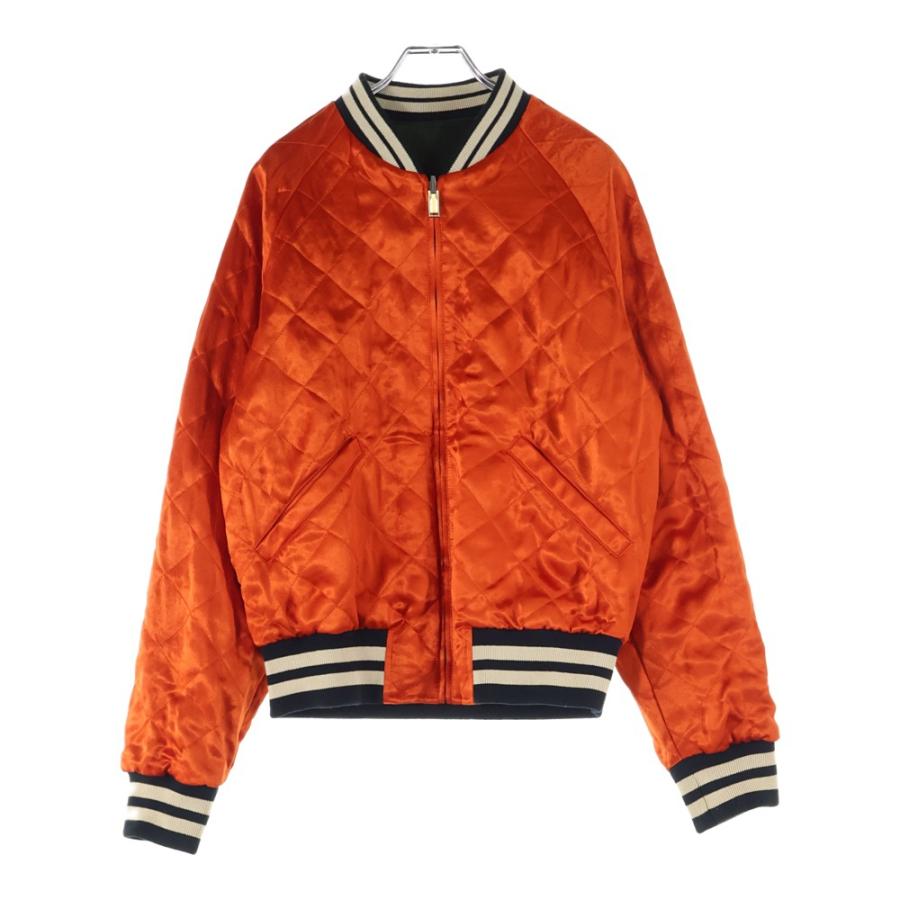 週末セール　【極美品】　GUCCI リバーシブル MA-1 GUCCI（グッチ） 18AW リバーシブル ボンバージャケット カーキ