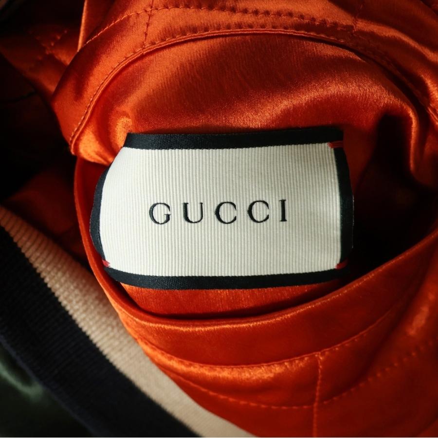 GUCCI（グッチ） 18AW リバーシブル ボンバージャケット カーキ