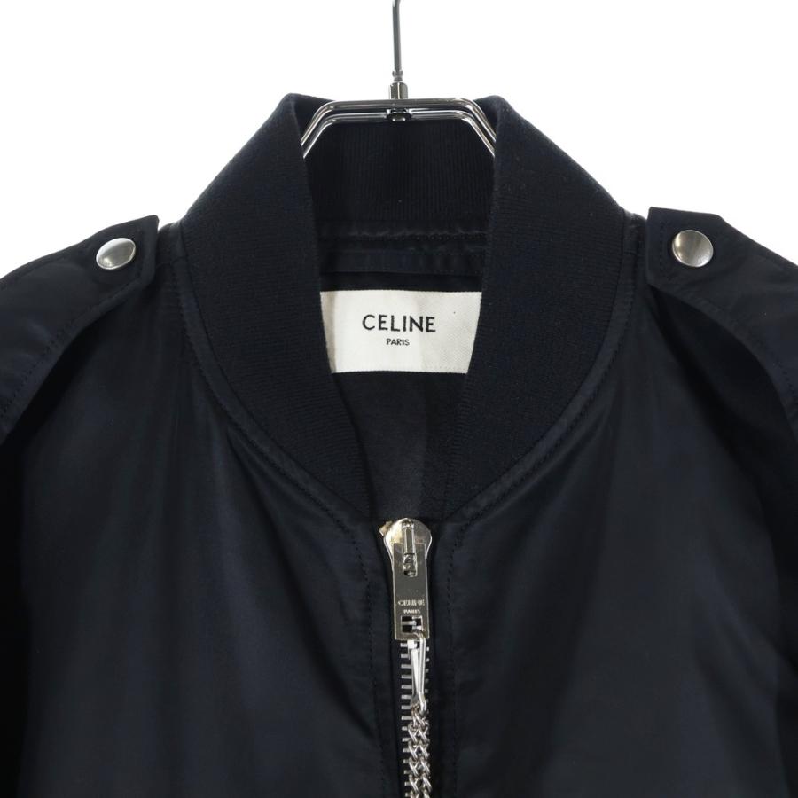 CELINE（セリーヌ） エディ期 ナイロンツイル ボンバージャケット