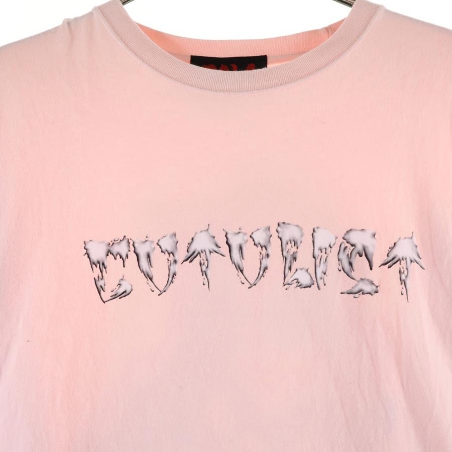 カタリスト オレンジ 長袖Tシャツ cvtvlist カタリスト ペイント 
