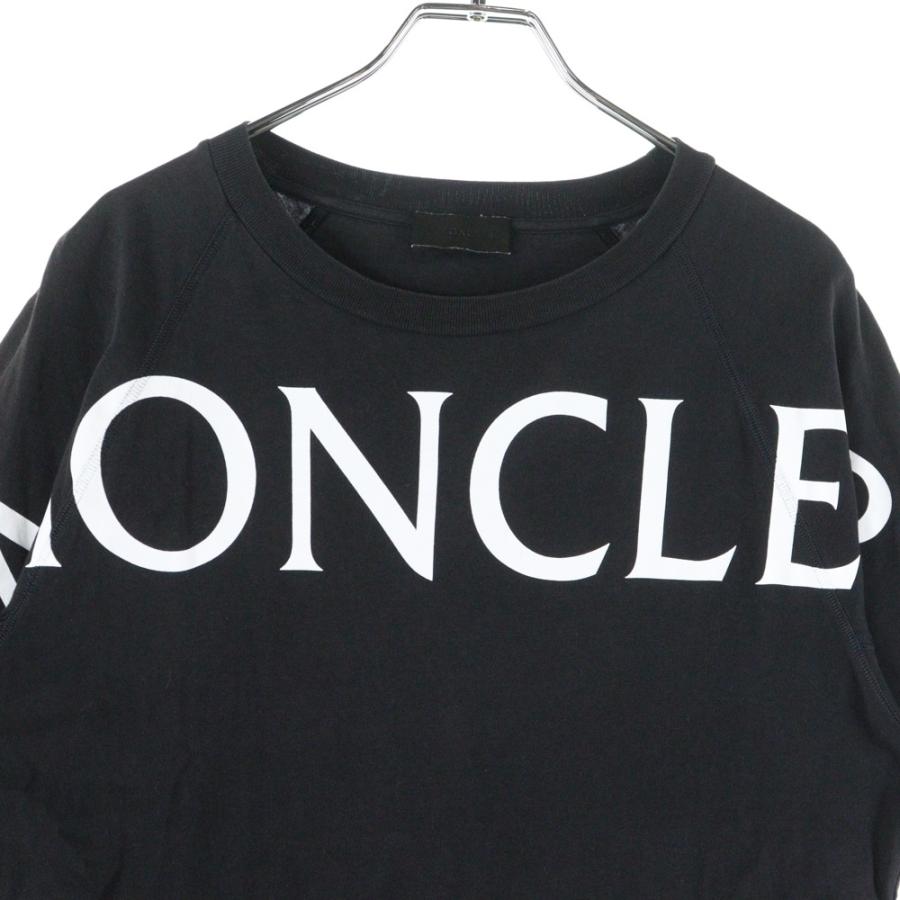 MONCLER（モンクレール） MAGLIA GIROCOLLO ロゴラベルプリント クルー