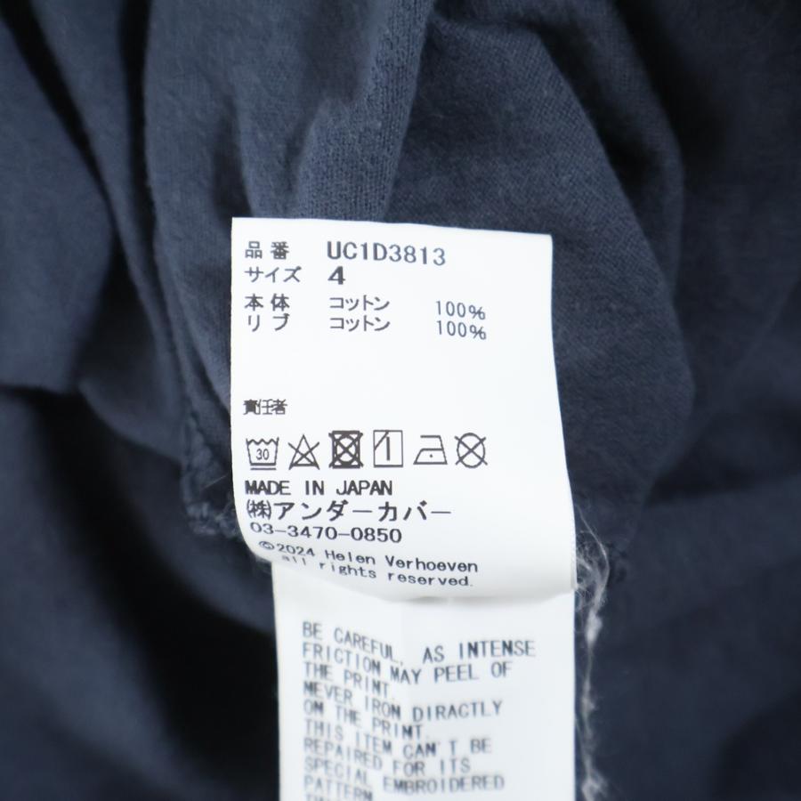 UNDERCOVER（アンダーカバー） Helen Verhoeven 袖刺繍 クルーネック