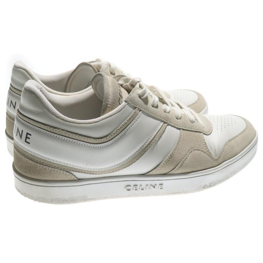 CELINE（セリーヌ） スウェード切り替え レザーローカットスニーカー