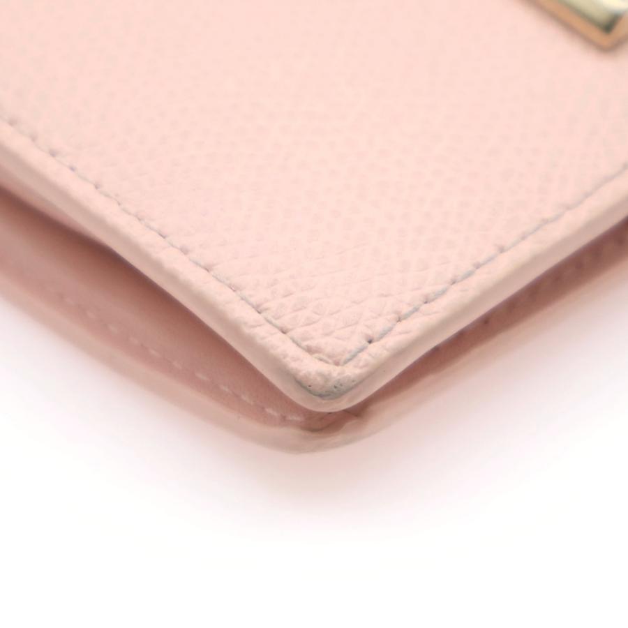 FURLA（フルラ） アーチロゴ レザーコンパクトウォレット 二つ折り財布