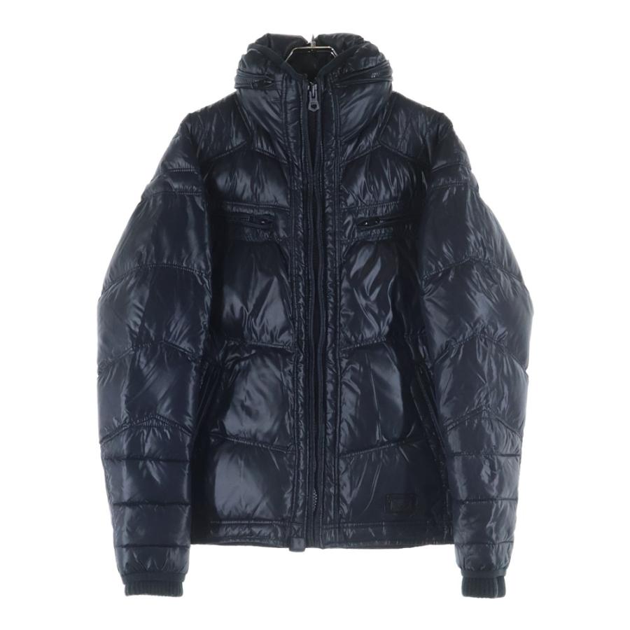 DIESEL ディーゼル 高級 ダウンジャケット 光沢ナイロン生地使用 新品 DIESEL（ディーゼル） テフロン加工 ナイロンダウンジャケット