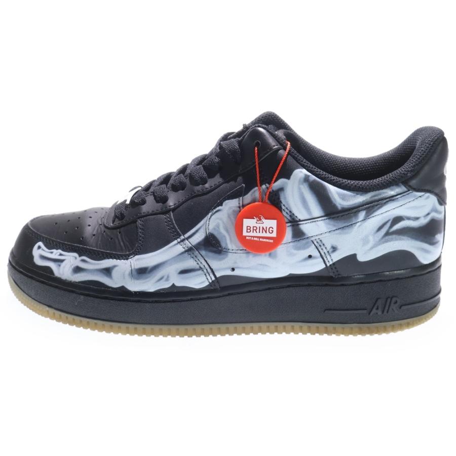 NIKE（ナイキ） AIR FORCE 1 LOW BLACK SKELETON BQ7541-001 エア 