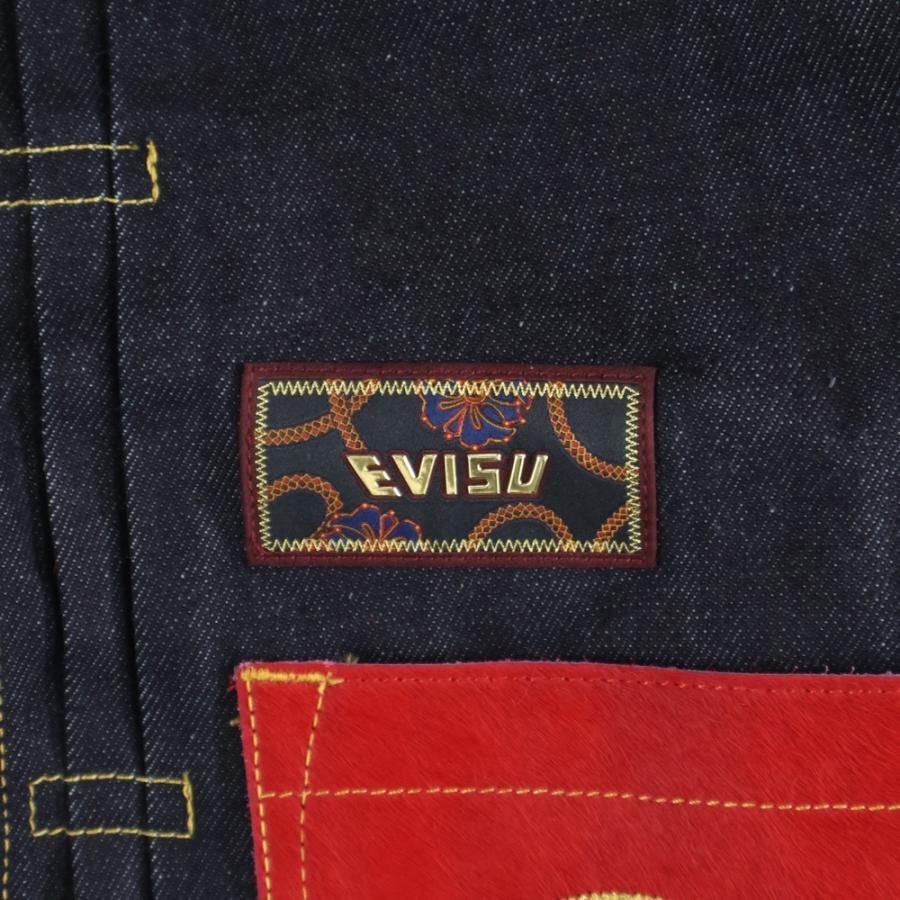 EVISU（エヴィス） エビス 午年背面刺繍 デニムジャケット インディゴ