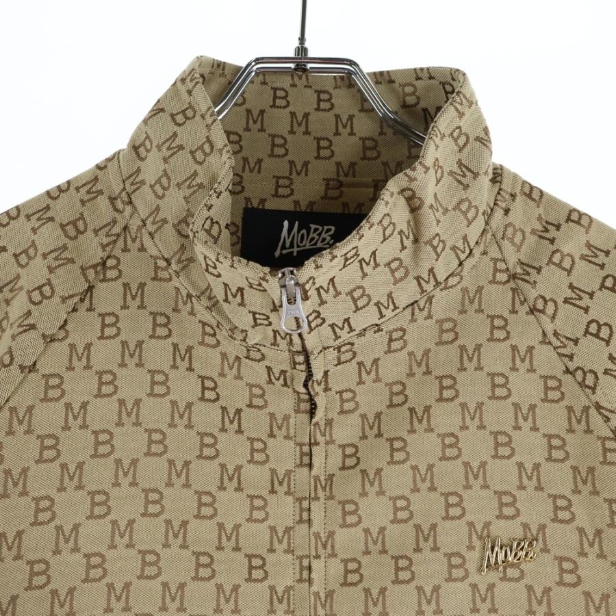 MOBB モブ MONOGRAM JACQUARD TRACK JACKET モノグラム ジャカード 