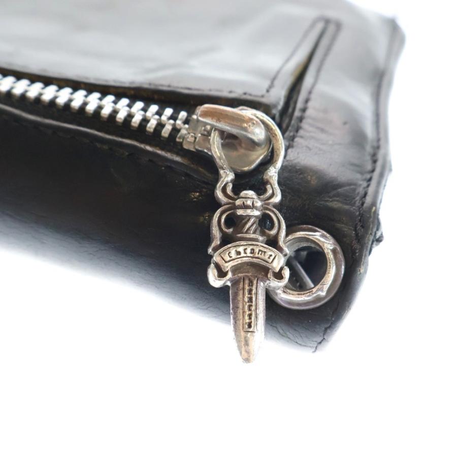CHROME HEARTS（クロムハーツ） WAVE ウェーブ レザーウォレット 財布