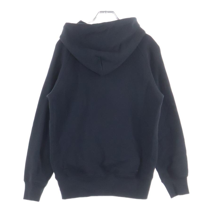 sacai（サカイ） 21SS ×KAWS 刺繍ロゴ プルオーバーパーカー ブラック