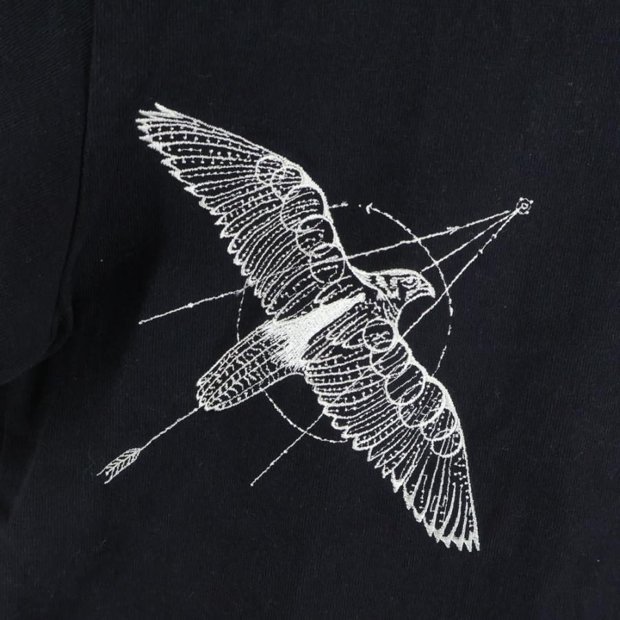 sacai（サカイ） 19SS×Dr.Woo ドクターウー タトゥーロゴ刺繍 クルー